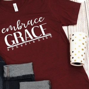 Embrace Grace Large Unisex Tee